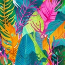 Mural Hojas Verdes y Tropicales - PDF96