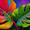 Mural Hojas Verdes y Tropicales - PDF98