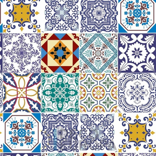 [PDSDA005] Mural Azulejos Calcareos - PDSDA005