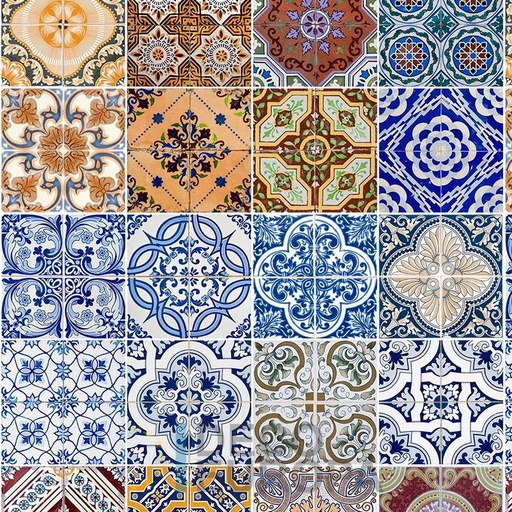 [PDSDA008] Mural Azulejos Calcareos - PDSDA008