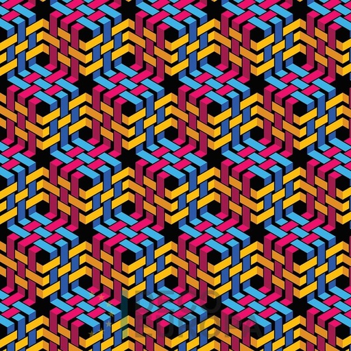 [PDSDGE141] Mural Geometrico - PDSDGE141