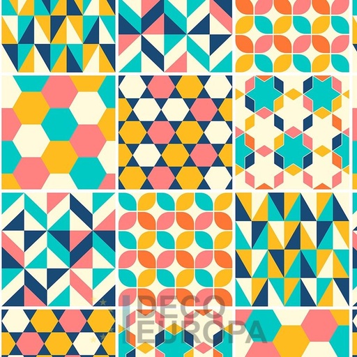 [PDSDGE177] Mural Geometrico - PDSDGE177