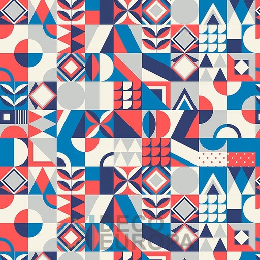 [PDSDGE178] Mural Geometrico - PDSDGE178