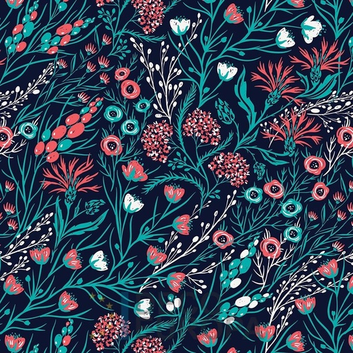 [PDSDFL014] Mural Floral - PDSDFL014