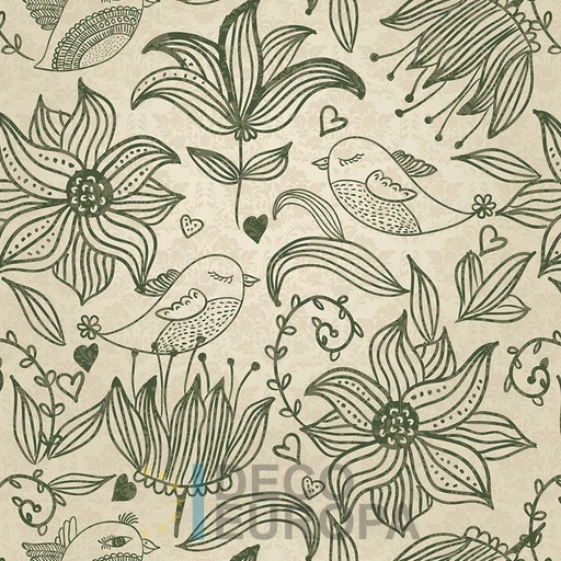 [PDSDFL022] Mural Floral - PDSDFL022