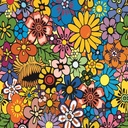 Mural Floral - PDSDFL023