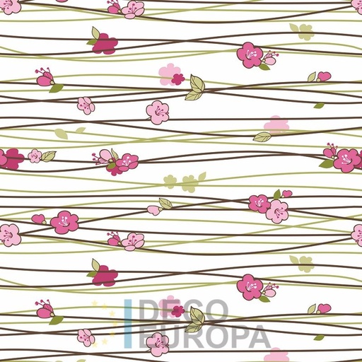 [PDSDFL134] Mural Floral - PDSDFL134