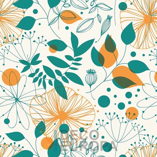 [PDSDFL222] Mural Floral - PDSDFL222